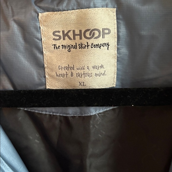 Skhoop Women's Quilted Hooded Vest - Gray - Picture 2 of 3